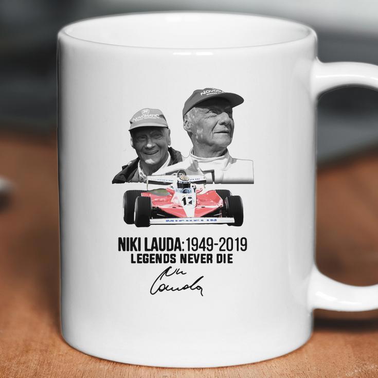 Niki Lauda 1949 2019 Legends Never Die Shirt Coffee Mug