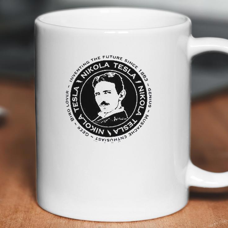 Nikola Tesla By Brigid Ashwood Scientist Fun Coffee Mug