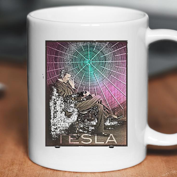 Nikola Teslas Ac Electricity Inspiring Science Coffee Mug