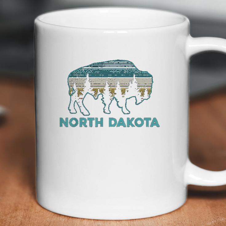 North Dakota Bison Vintage American Buffalo Souvenir Gift Coffee Mug