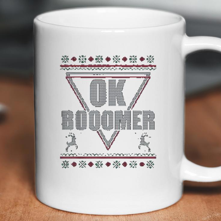 Ok Boomer Christmas Vibe Coffee Mug