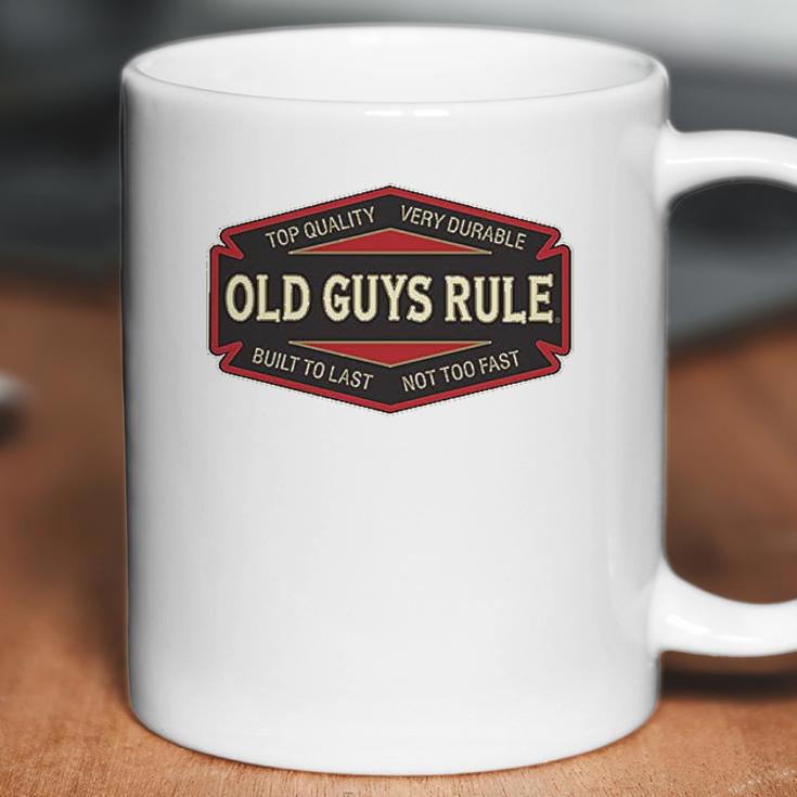 Old Guys Rule Built To Last Gravel Coffee Mug