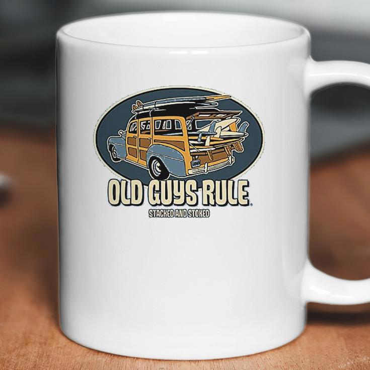 Old Guys Rule Stacked And Stoked Coffee Mug