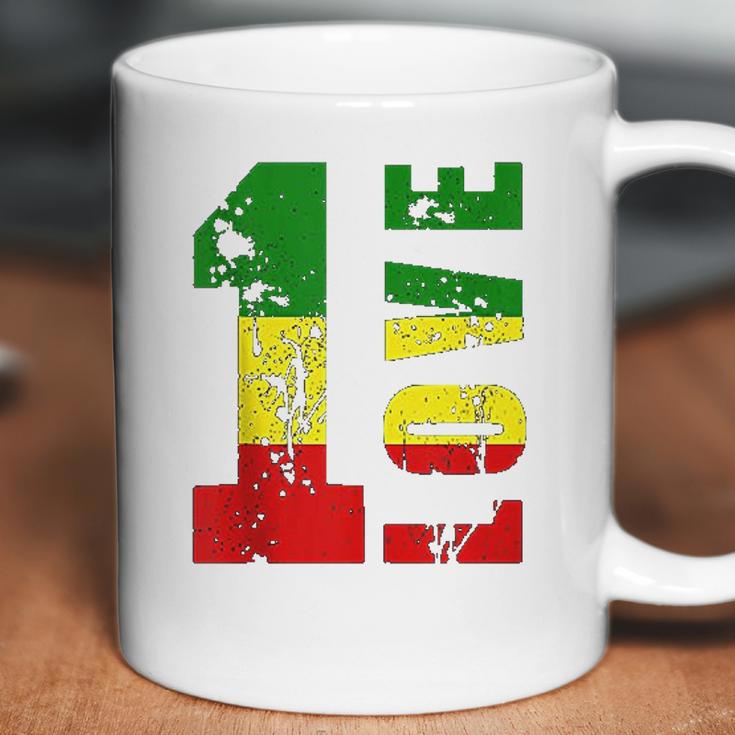 One Love Jamaica Apparel Rasta Reggae Music Caribbean Pride Coffee Mug