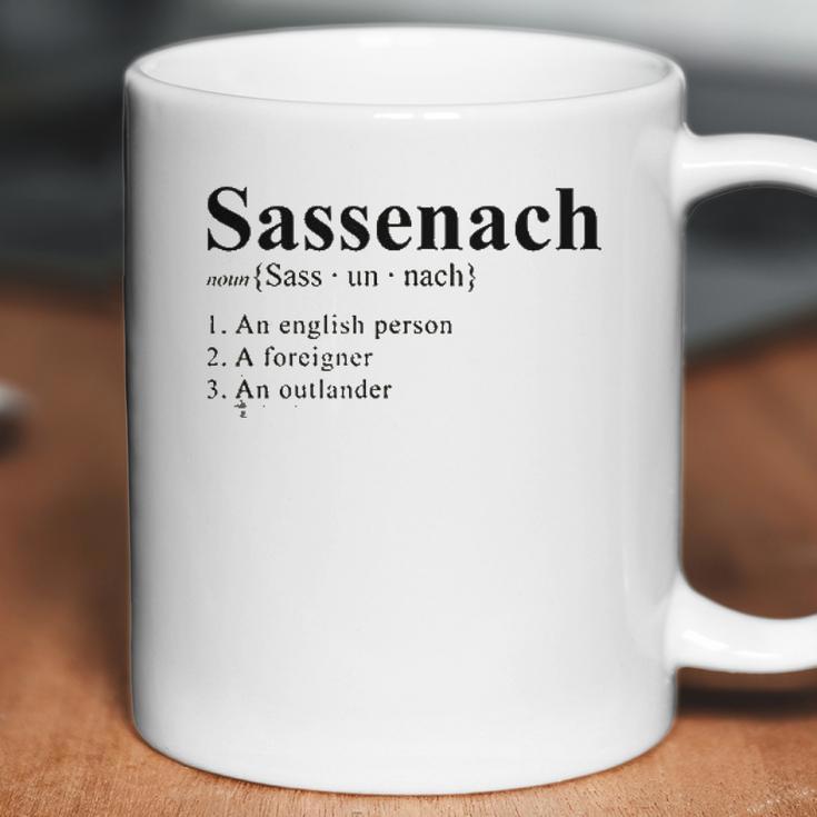 Outlander Sassenach Defined Coffee Mug