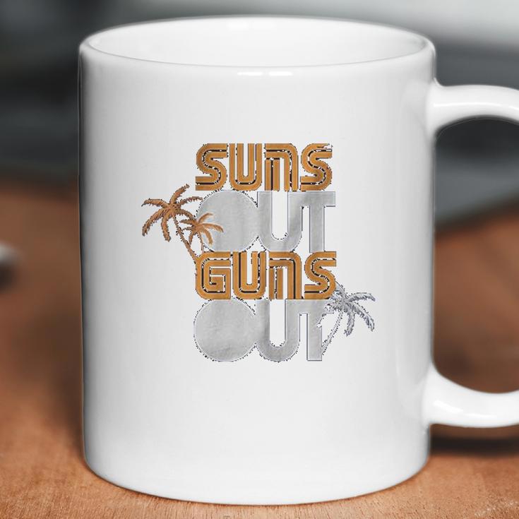 Palm Trees Suns Out Coffee Mug