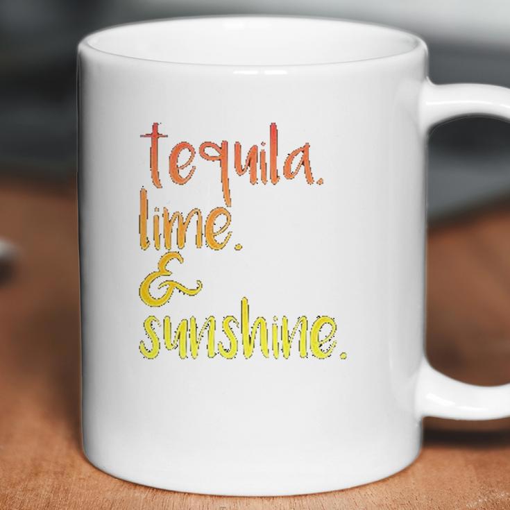 Panoware Funny Graphic Tequila Lime And Sunshine Coffee Mug