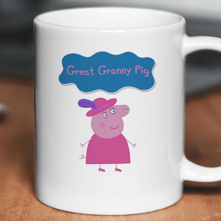 Peppa Pig Peppa Pig Shirt Granny Pig Great Granny Pig Coffee Mug