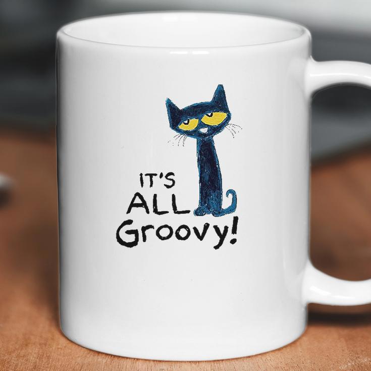 Pete The Cat Its All Groovy Coffee Mug