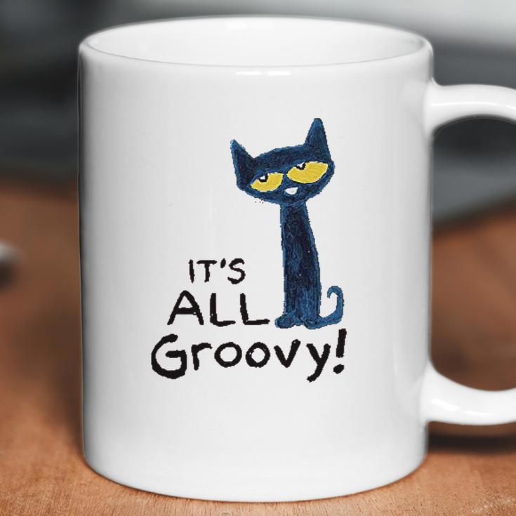 Pete The Cat Its All Groovy Coffee Mug