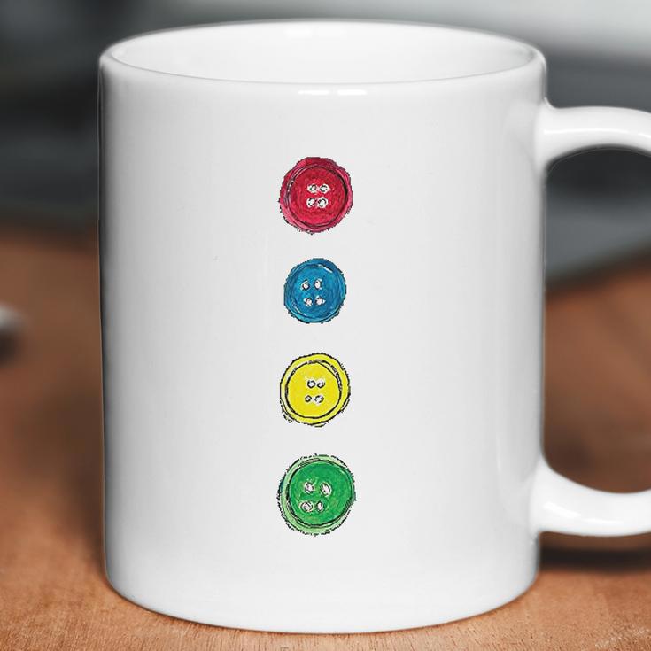 Pete The Cat Petes Buttons Coffee Mug