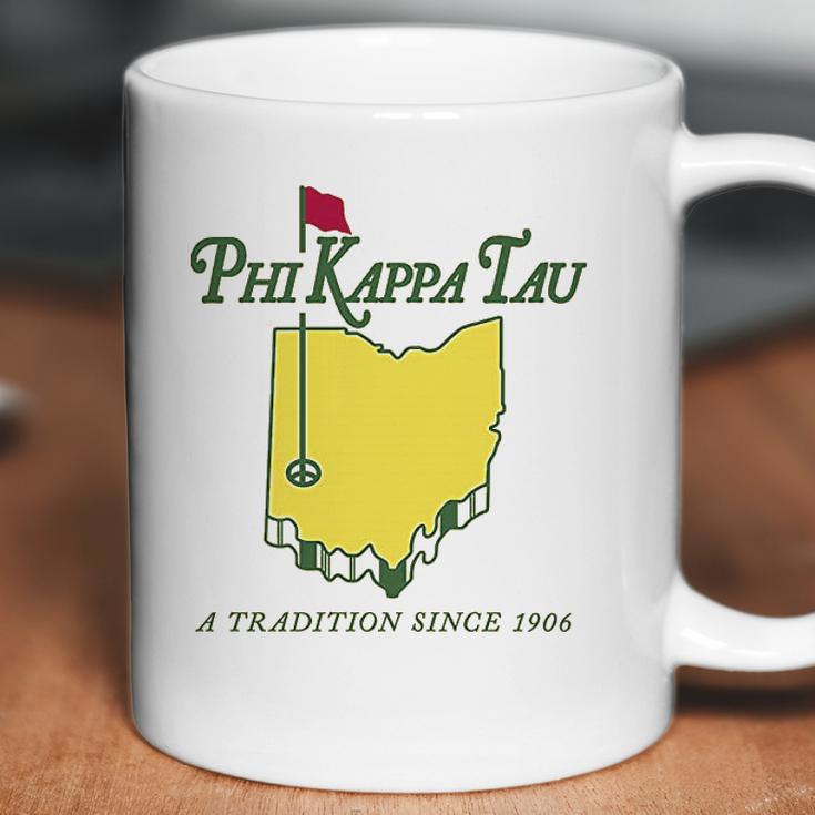 Phi Kappa Tau Fraternity Golf Comfort Colors Coffee Mug