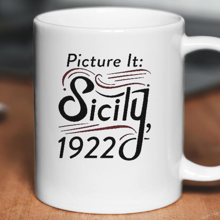 Picture It Sicily 1922 Television Coffee Mug