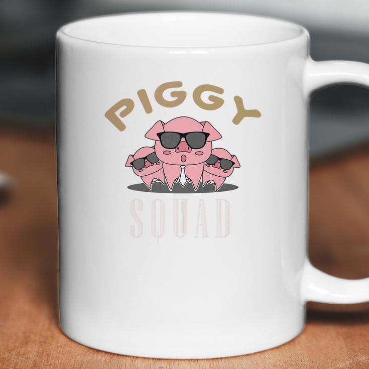 Piggy Squad Funny Cool Pigs Lover Pink Animal Tee Coffee Mug