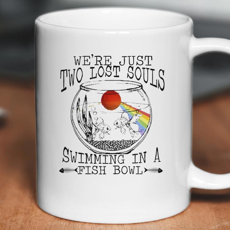 Pink Floyd We’Re Just Two Lost Souls Swimming In A Fish Bowl Shirt Coffee Mug