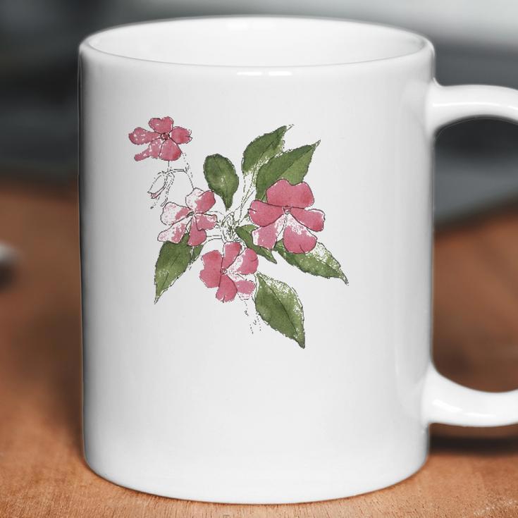 Pink Sultana Floral By Hannah Borger Overbeck Coffee Mug