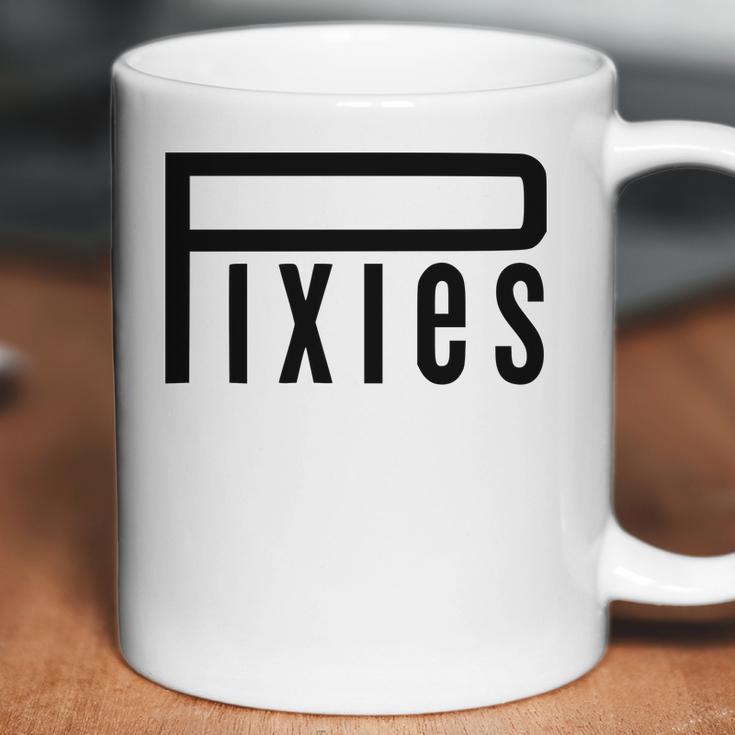 Pixies Band Logo Music Band Logo Black Coffee Mug