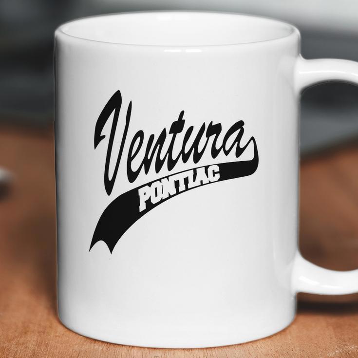 Pontiac Ventura - White Outline Coffee Mug