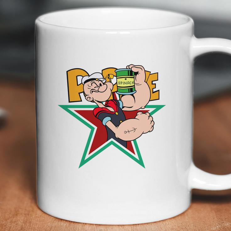 Popeye Star Coffee Mug