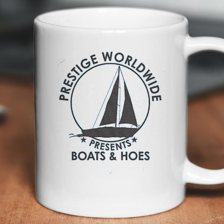 Prestige Worldwide Funny Cool Boats And Hoes Coffee Mug