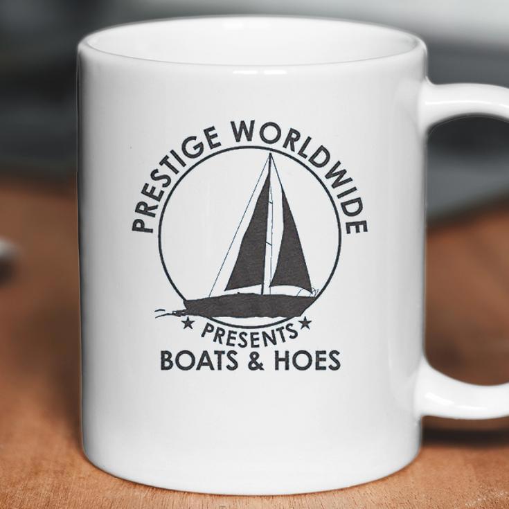 Prestige Worldwide Funny Cool Boats And Hoes Graphic Humor Coffee Mug