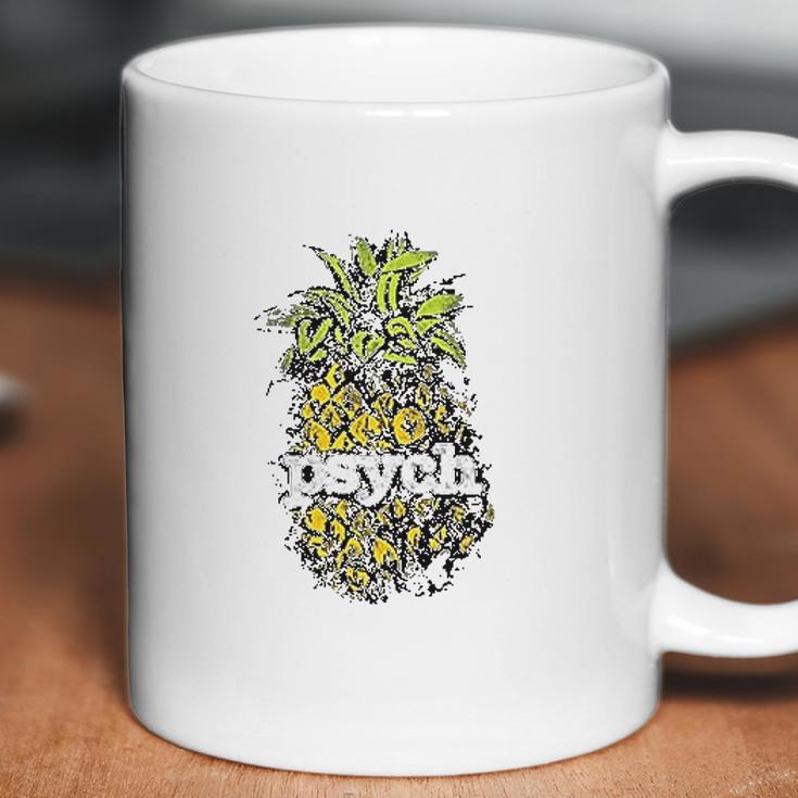 Psych Vintage Pineapple Coffee Mug