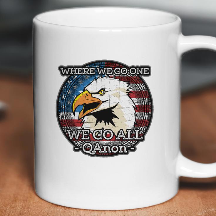 Q Anon Where We Go One We Go All Wwg1wga T-Shirt Coffee Mug