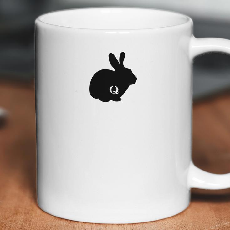 Qanon Wwg1wga Q Anon White Rabbit Usa Follow It Tee Coffee Mug