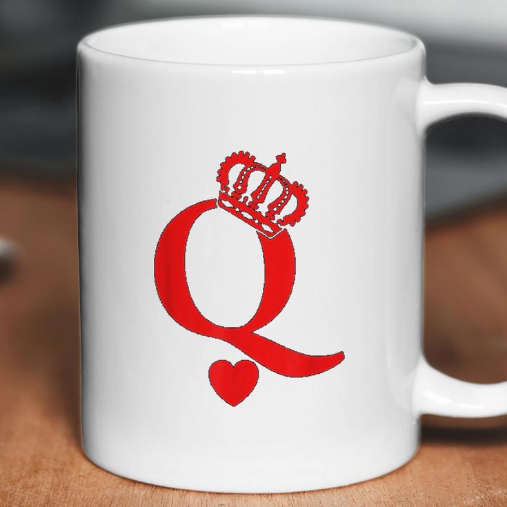 Queen Of Hearts King Of Hearts Playing Cards Deck Of Cards Coffee Mug