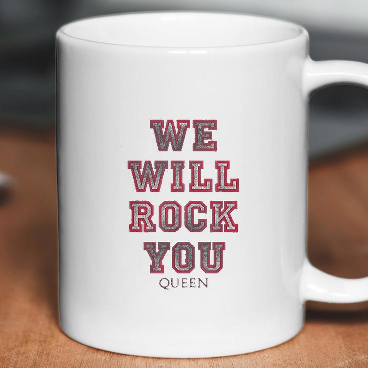 Queen Official We Will Rock You Pink Rock Gifts Coffee Mug