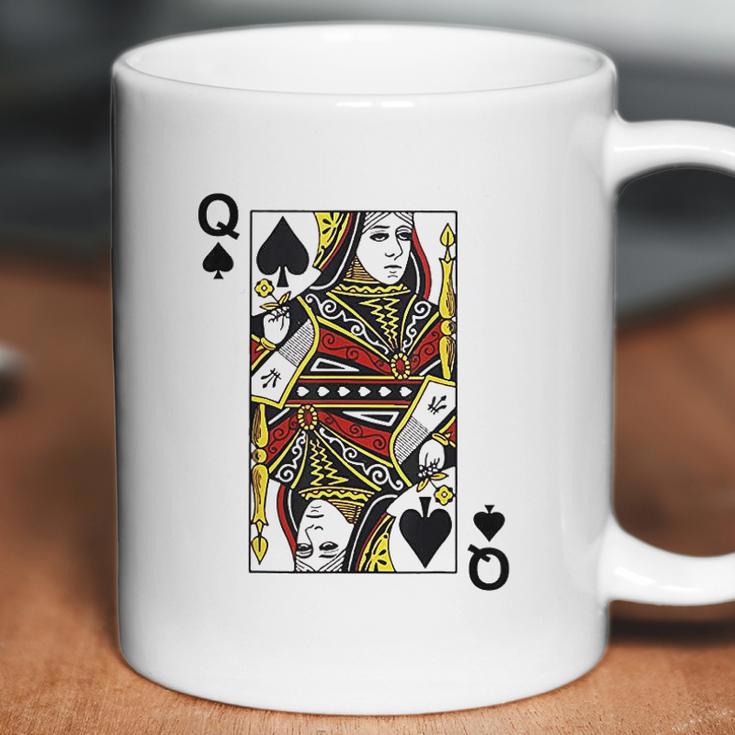 Queen Of Spades Coffee Mug