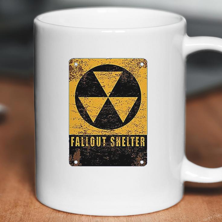 Radiation Radioactive Fallout Shelter Coffee Mug