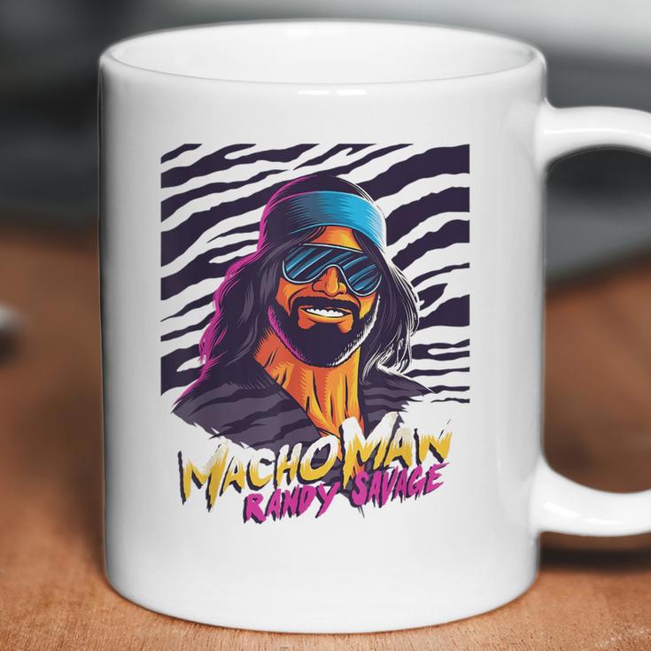 Randy Macho Man Savage Zebra Pattern Coffee Mug