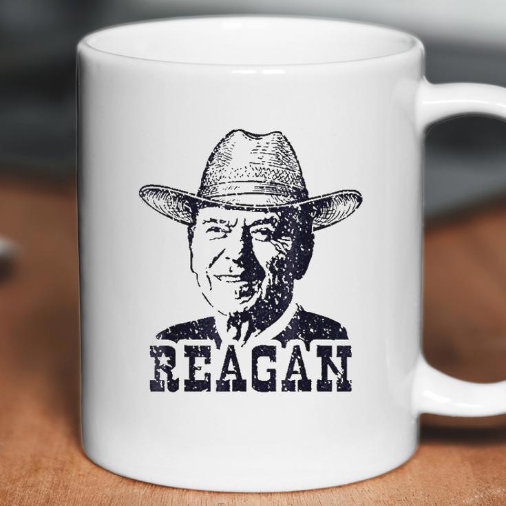 Reagan Face Coffee Mug