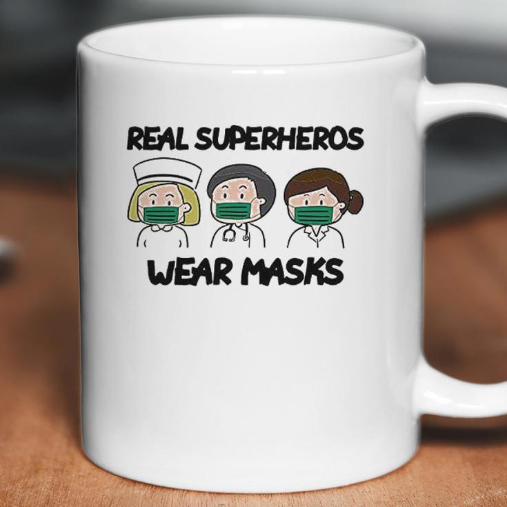 Real Superheros Nurse Doctor Coffee Mug