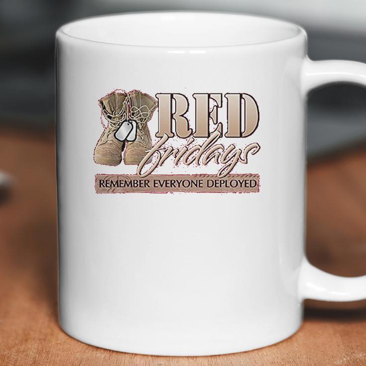 Red Fridays Remember Everyone Deployed Youth Coffee Mug