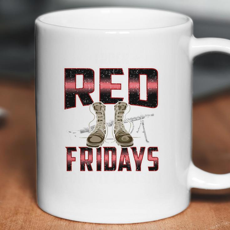 Remember Deployed Cousin Red Fridays Coffee Mug