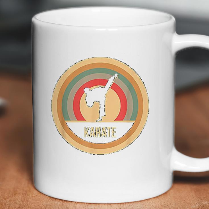 Retro Vintage Karate Gift For Karateka Martial Artists Coffee Mug