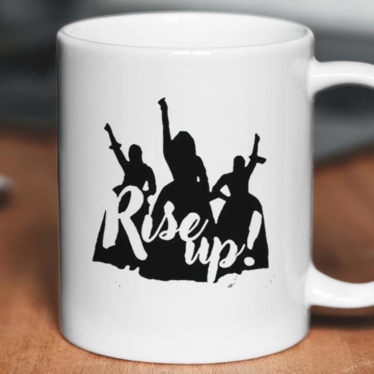 Rise Up Hamilton Young Scrappy Hungry Graphic Coffee Mug