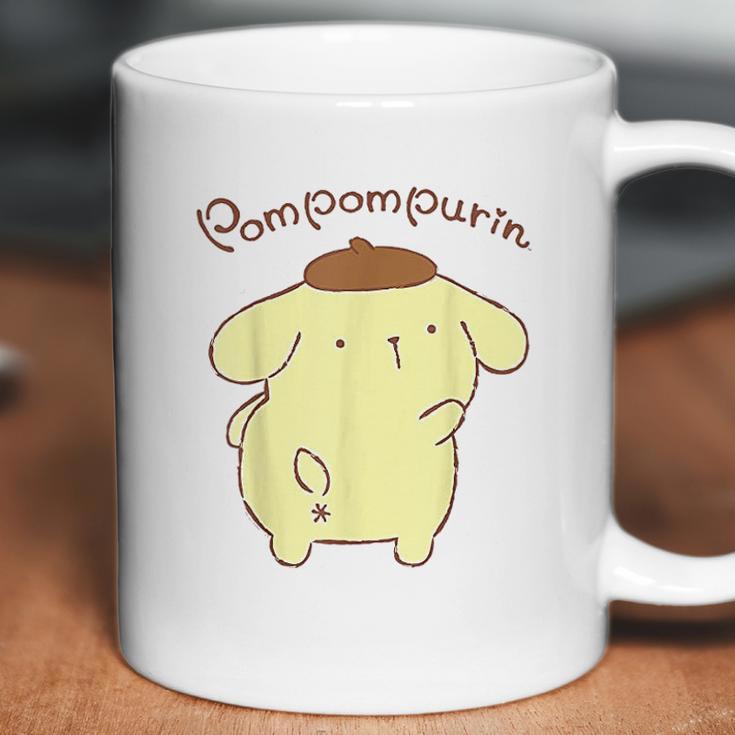 Sanrio Pompompurin Backside Coffee Mug