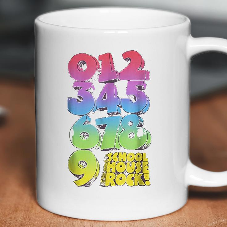 Schoolhouse Rock Numbers Coffee Mug