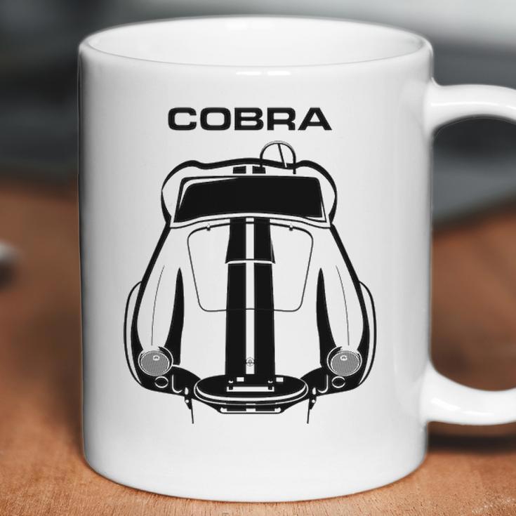 Shelby Ac Cobra 427 Black Stripes Coffee Mug