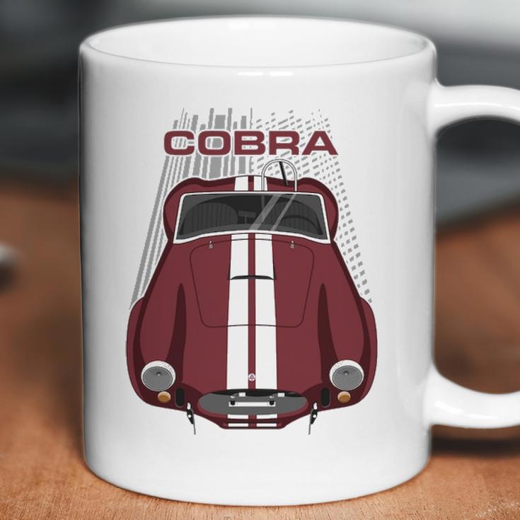 Shelby Ac Cobra 427 Maroon Coffee Mug