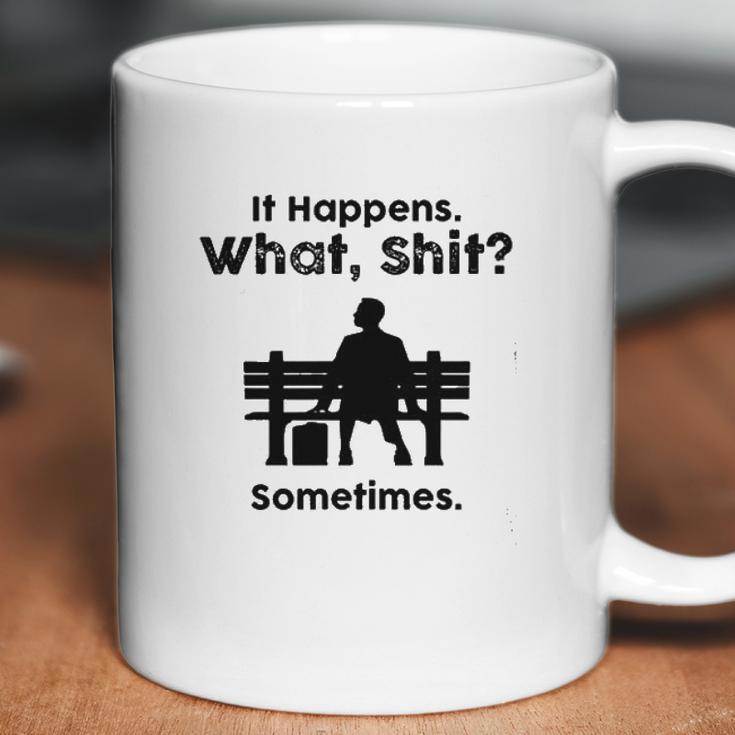 Sht Happens Classic Movie Coffee Mug