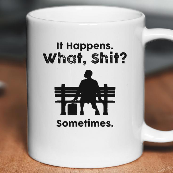 Sht Happens Classic Movie Romance Comedy Coffee Mug