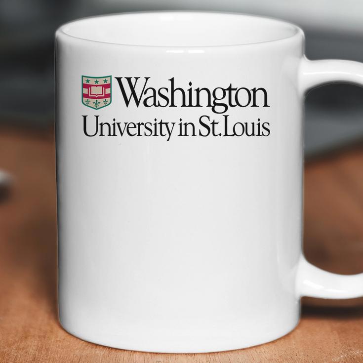 Simple Logo Washington University St Louis 2020 Coffee Mug