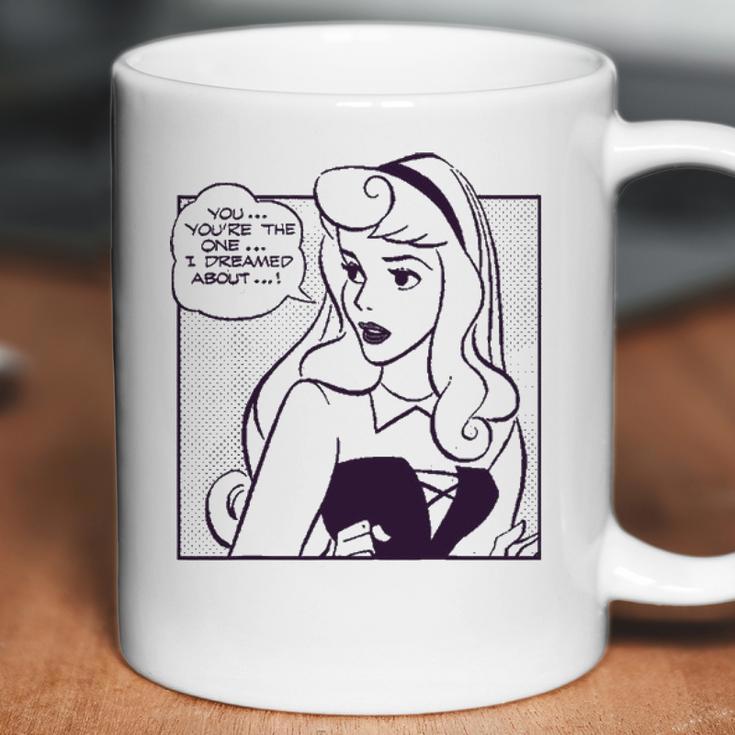 Sleeping Beauty Youre The One I Dreamed About Comic Coffee Mug