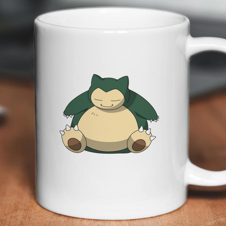 Sleeping In Snorlax Coffee Mug