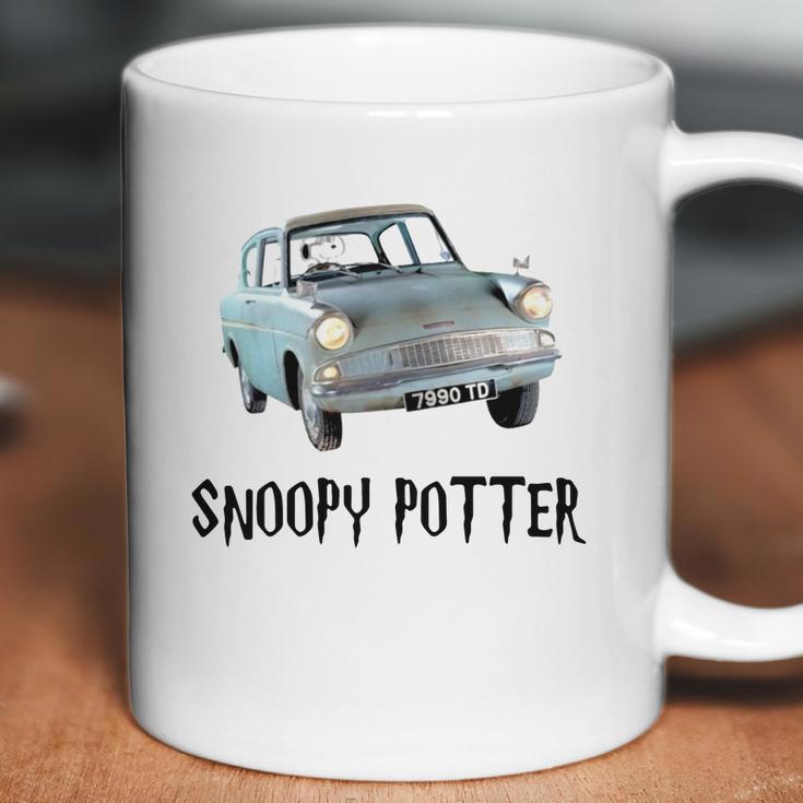 Snoopy Driving Harry Potter T-Shirt Coffee Mug