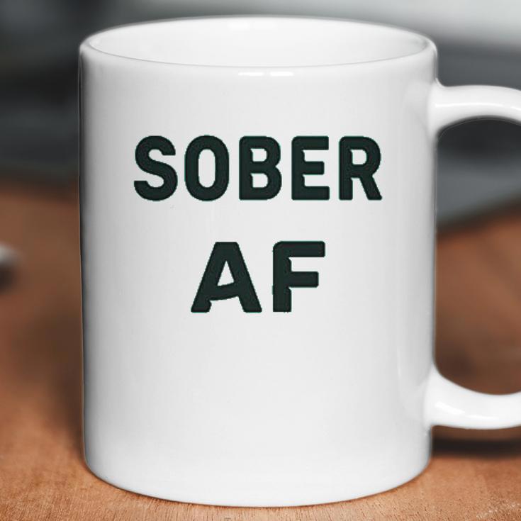 Sober Af Ladies Sobriety Coffee Mug